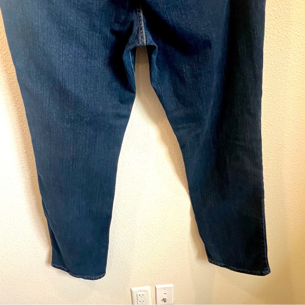 Levi’s 503 women straight leg Dk blue jean zip front, High rise, 5 pocket Sz 16 - Picture 11 of 16